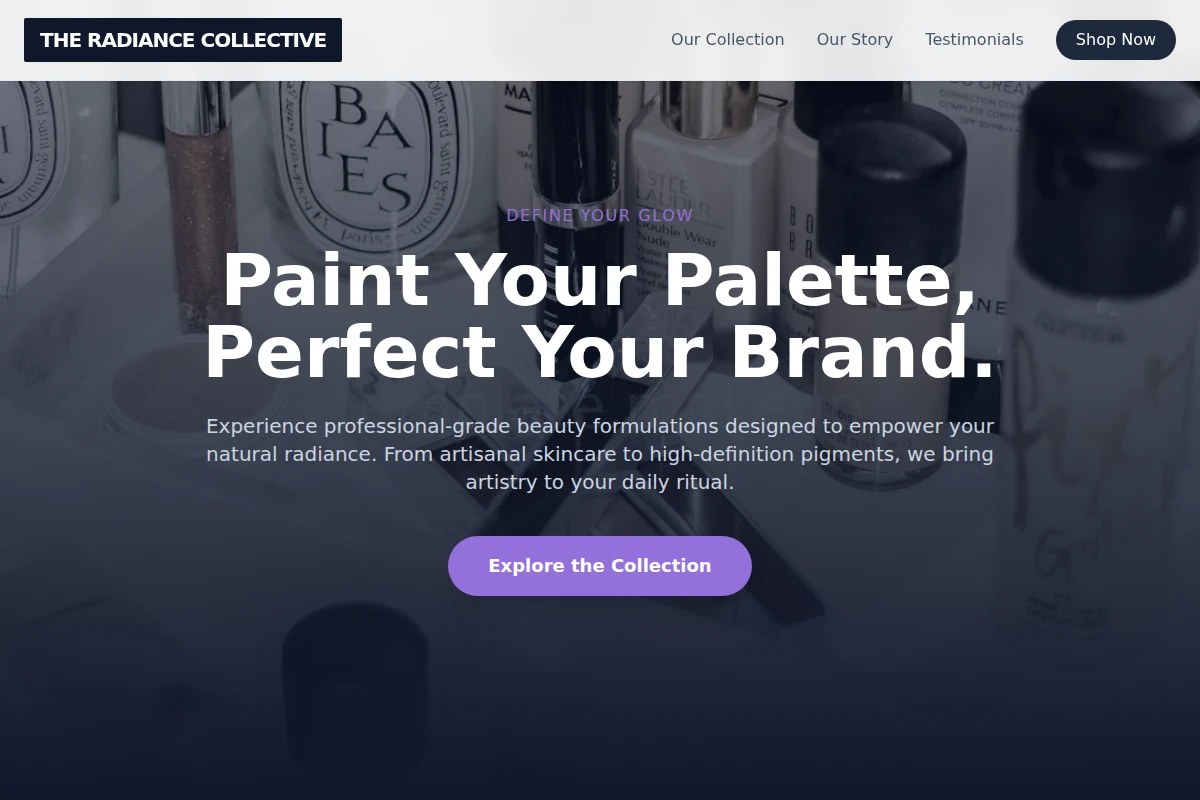 Setting Beauty Products