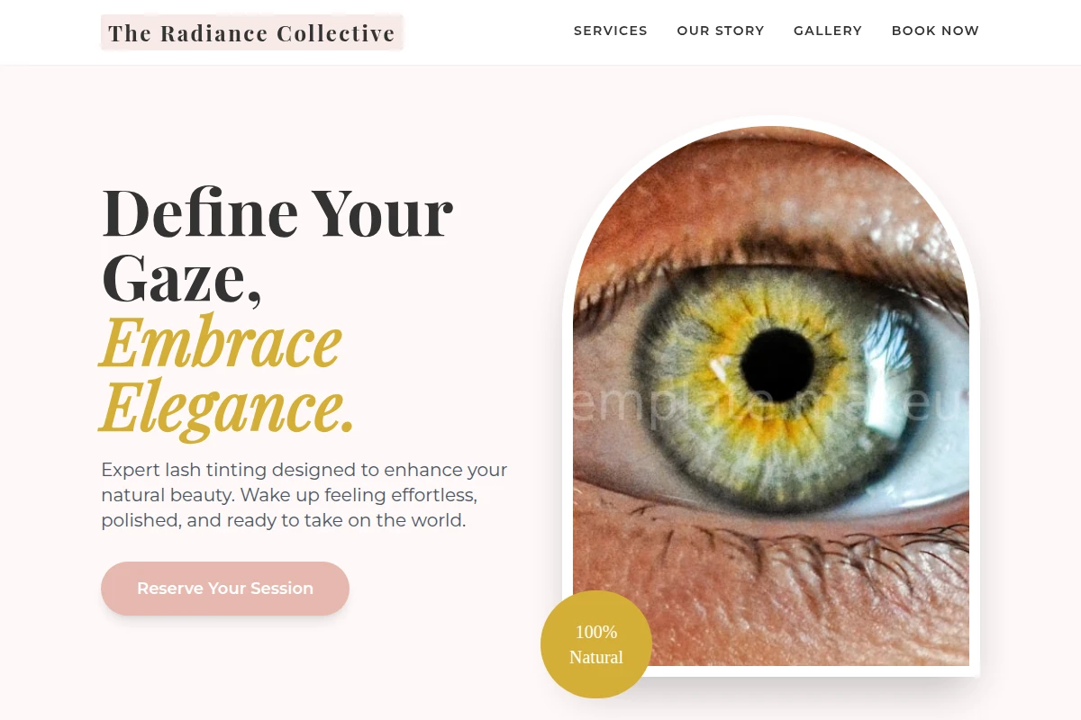 Tint Eyelashes