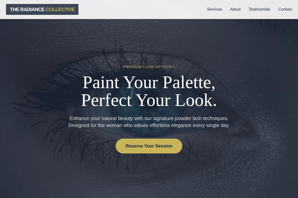 Powder Eyelashes