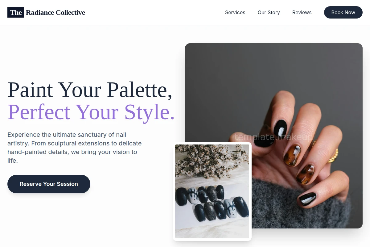 Velvet Nail Art