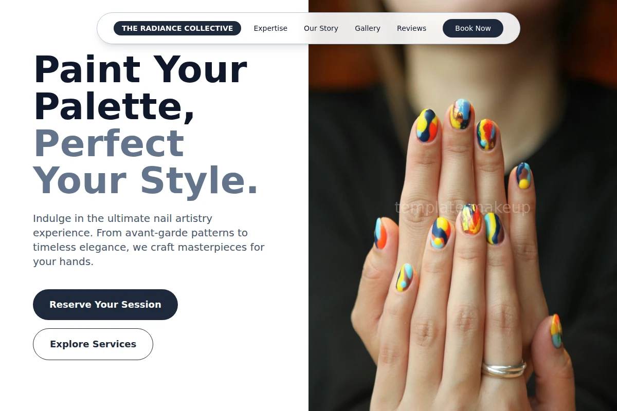 Highlight Nail Art