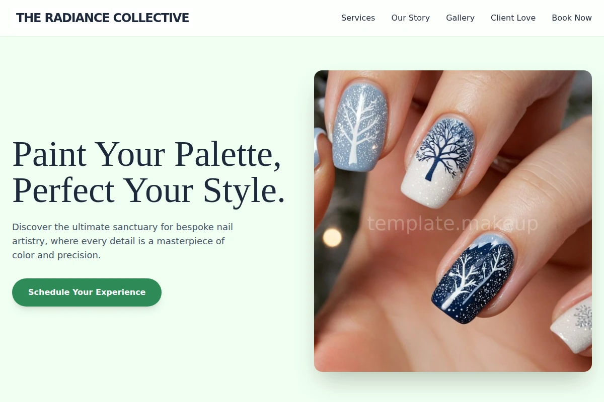 Velvet Nail Art