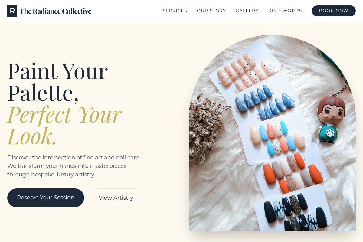 Highlight Nail Art