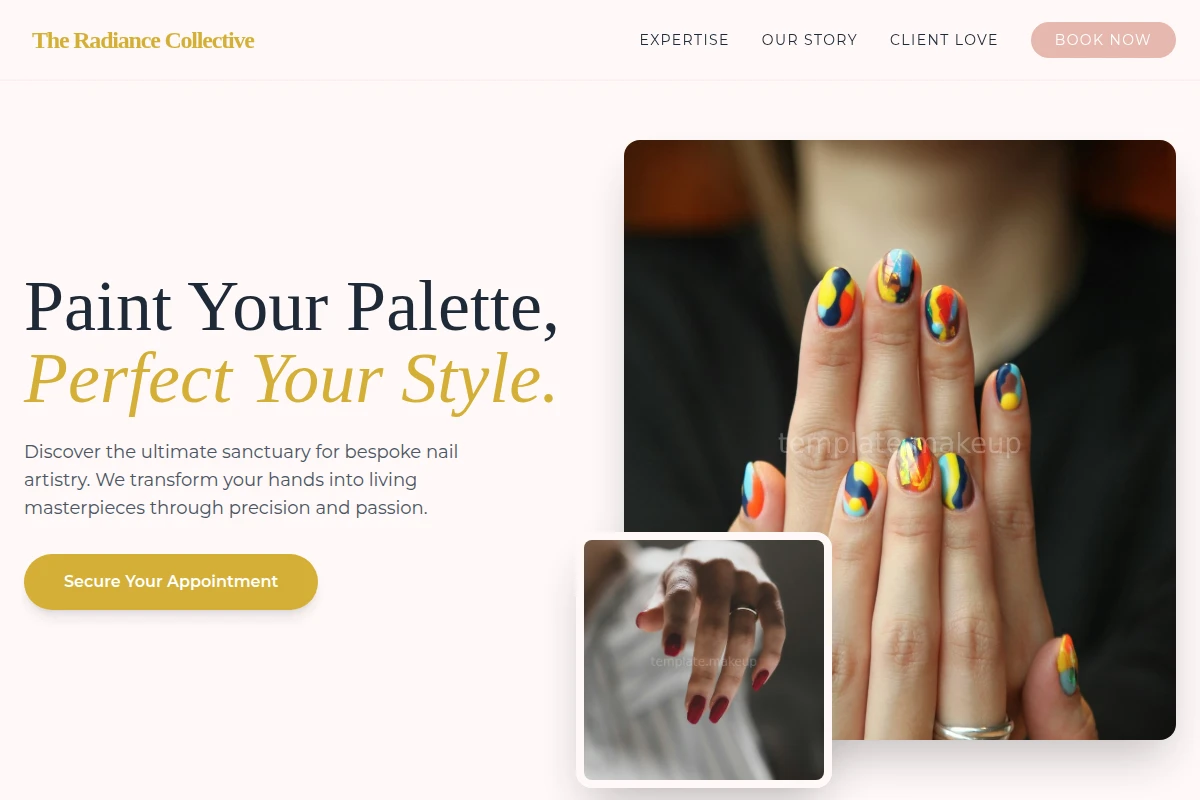 Setting Nail Art