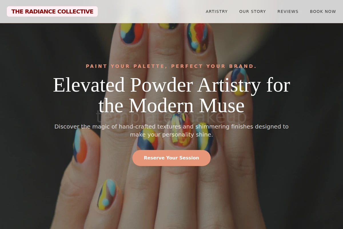 Powder Nail Art